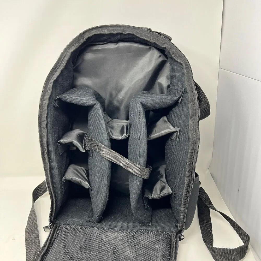 Vivitar Padded Camera Backpack, Black